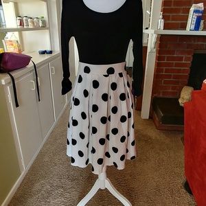 Retro Pinup Rockabilly circle skirt